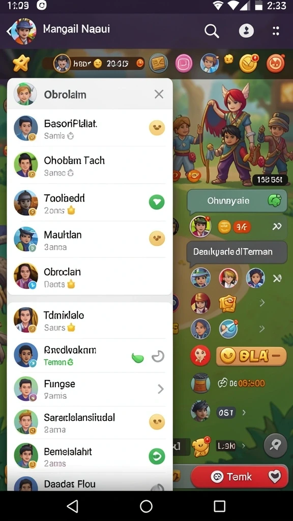 Interaksi komunitas yang aktif di 182GAME.