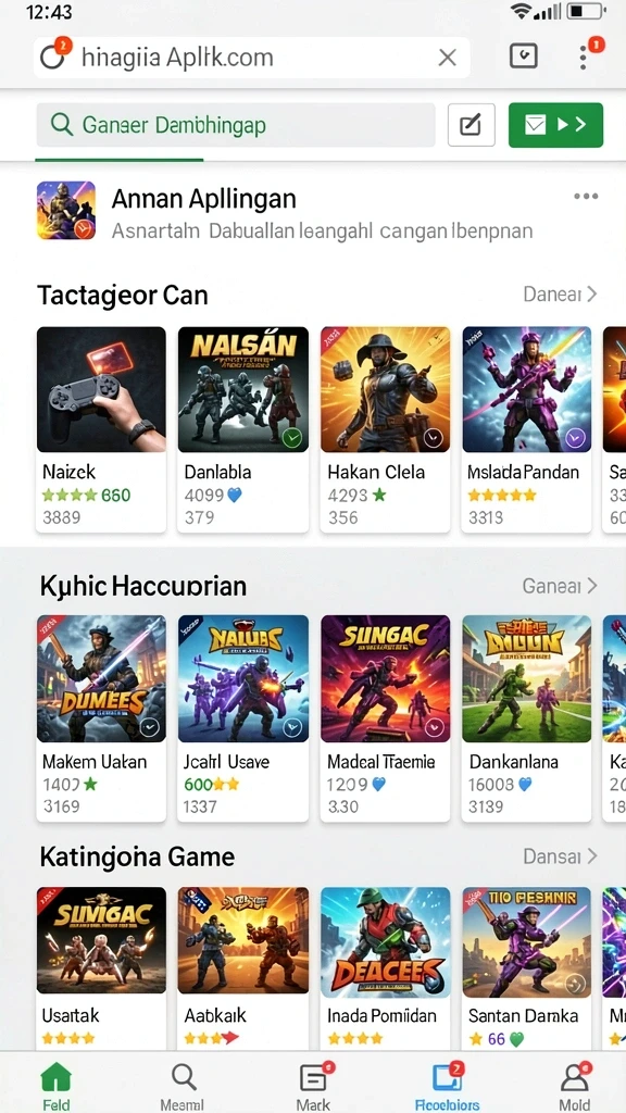 Gameplay yang menarik dan penuh tantangan.