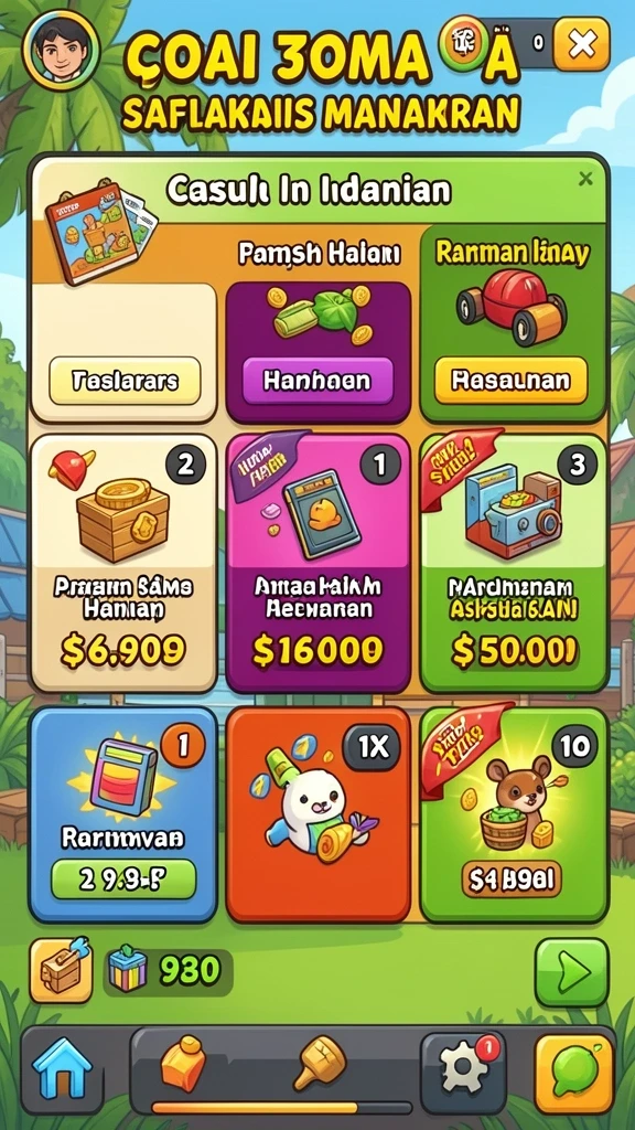 Beragam permainan slot yang menarik untuk dicoba.