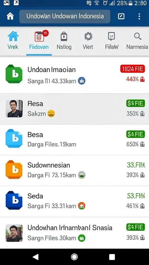 Tangkapan layar menampilkan grafis menawan dari dunia 8II.