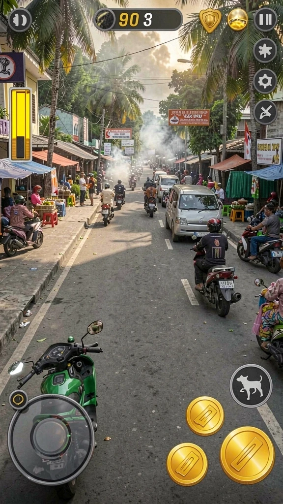 Tampilan antarmuka yang intuitif dan menarik.