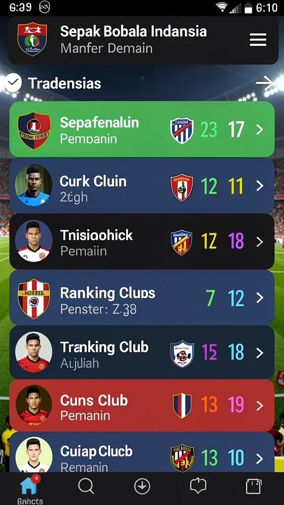 Tampilan antarmuka yang menarik dan sederhana.
