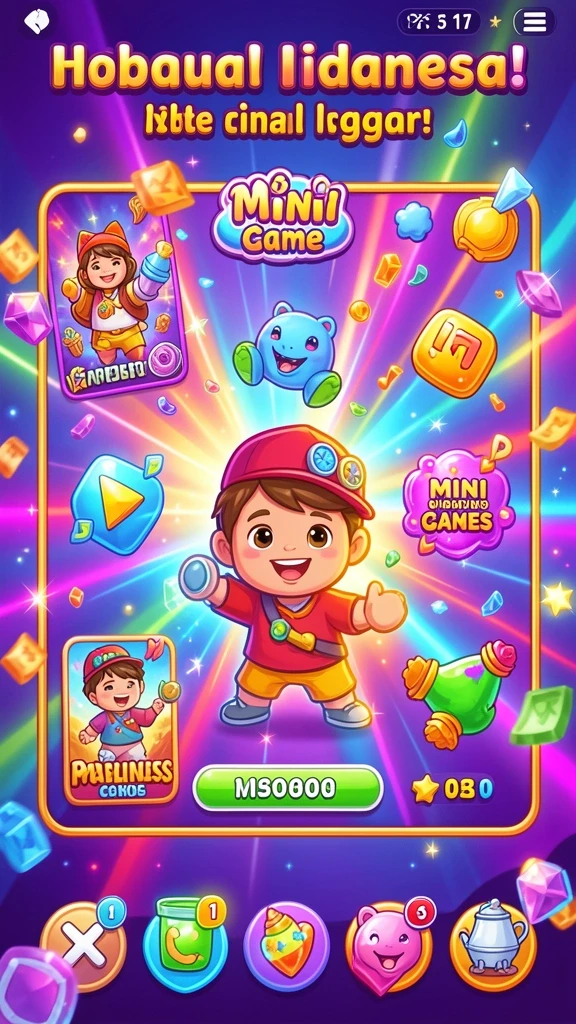 Sistem level dengan desain yang menantang dan kreatif.