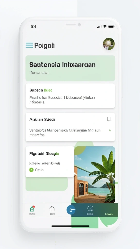 Tampilan awal yang menarik dan intuitif.