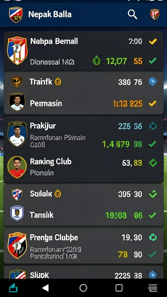 Tampilan antarmuka yang bersih dan menarik.