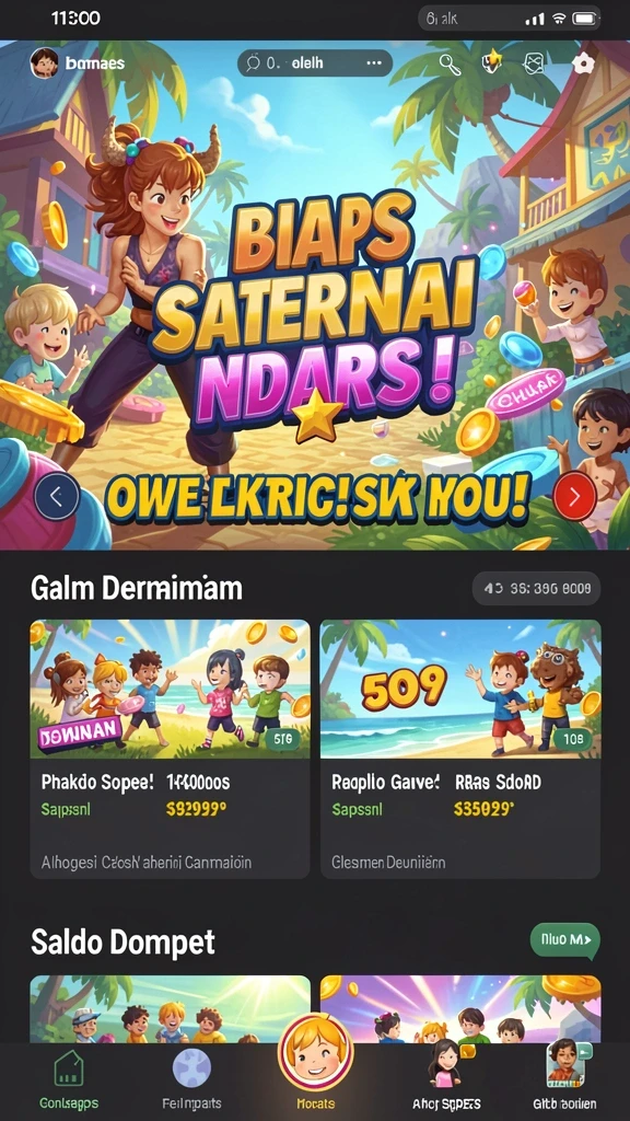Tampilan antarmuka yang menarik dan user-friendly.