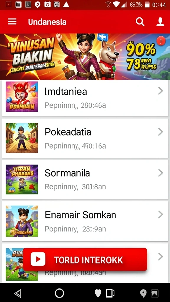 Fitur tantangan harian untuk menambah keseruan.