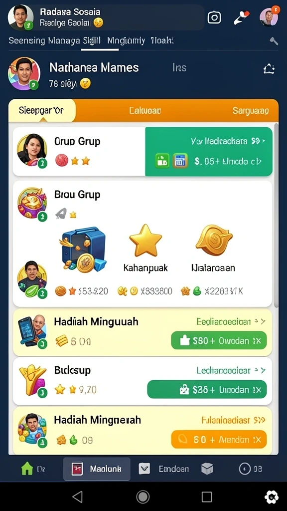 Komunitas yang aktif dan mendukung pemain.