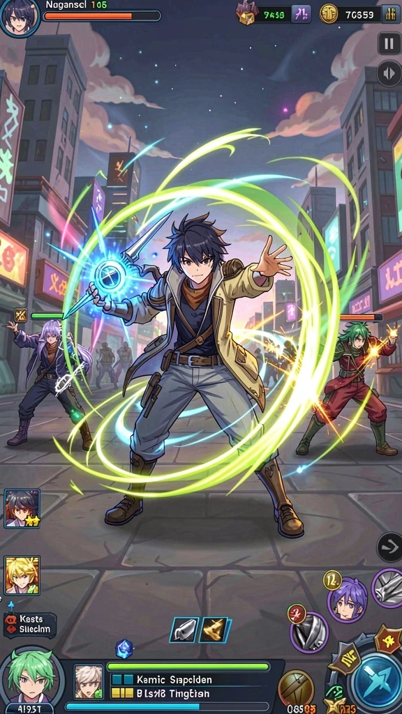 Screenshot menunjukkan aksi seru dalam mode multiplayer.