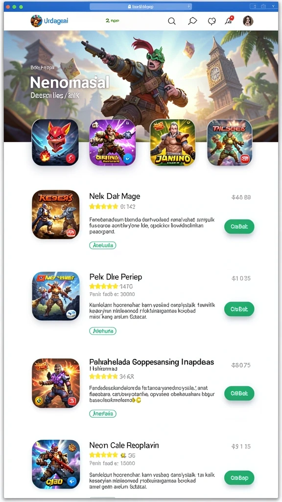 Tangkapan layar memperlihatkan karakter yang sedang beraksi di level menantang.