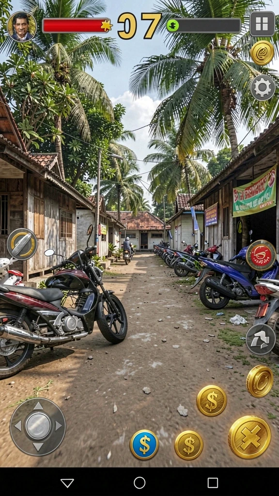 Demo pertarungan karakter dengan efek visual yang menakjubkan.