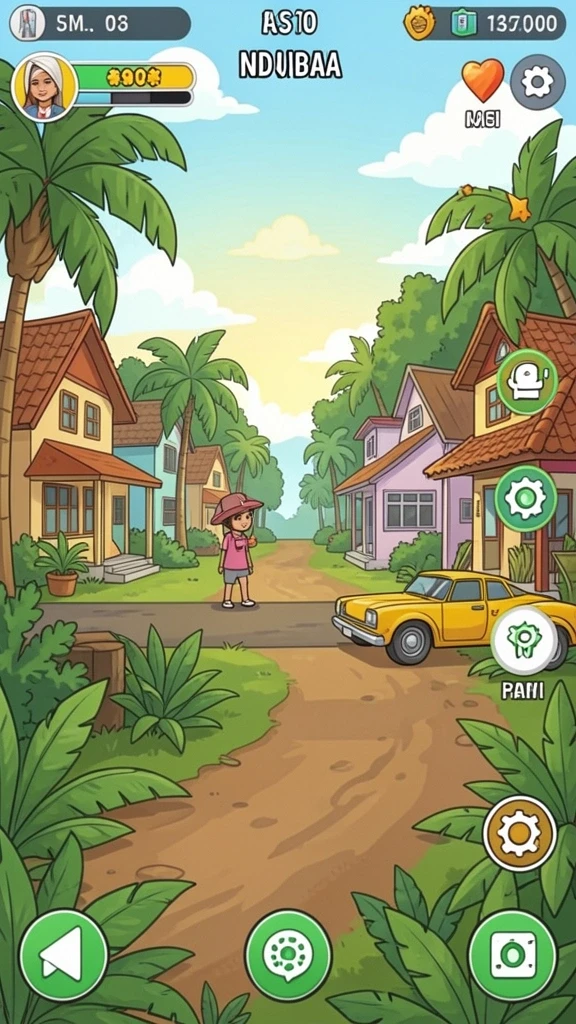 Karakter-karakter unik siap menemani petualangan Anda.