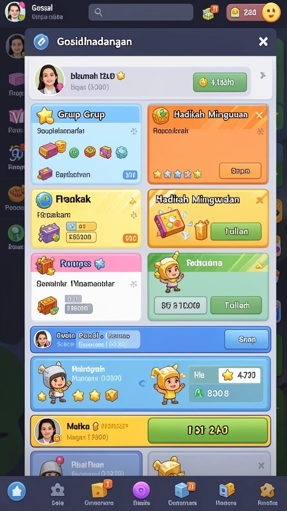 Mode permainan baru yang seru dan menantang.