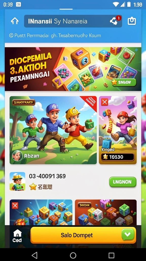 Tampilan antarmuka yang bersih dan user-friendly.