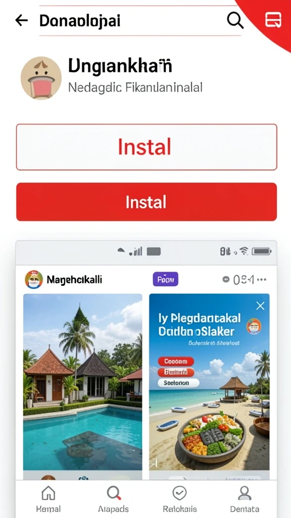 Fitur notifikasi untuk update permainan secara real-time.