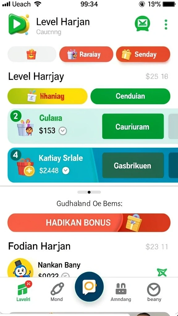 Tampilan antarmuka yang intuitif dan mudah digunakan.