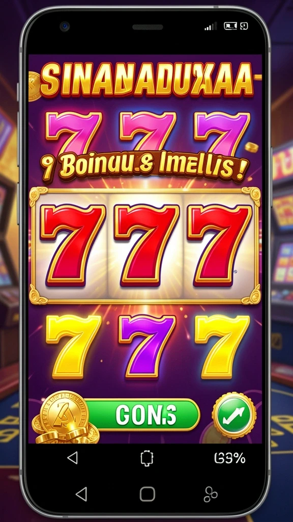 Tampilan antarmuka utama game MPO76 yang menarik.