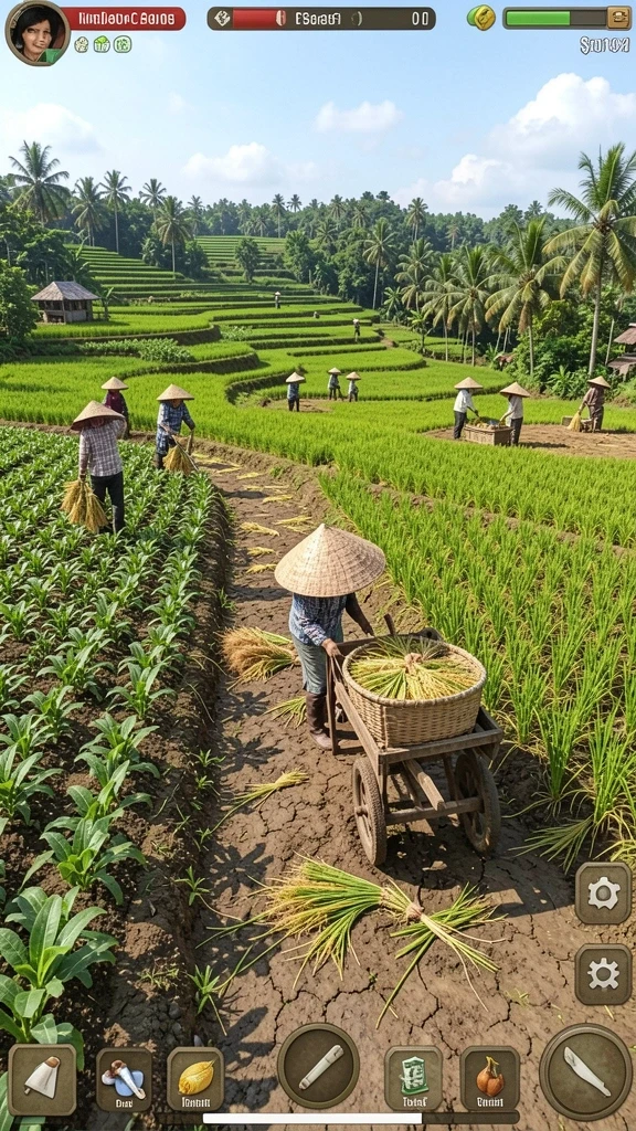Momen seru saat melawan bos besar.