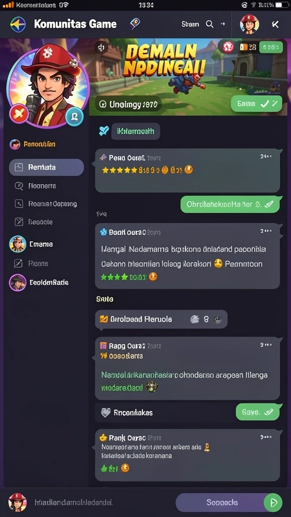 Antarmuka pengguna yang ramah dan mudah dinavigasi.