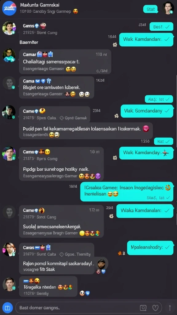Karakter yang bisa dikustomisasi sesuai keinginan Anda.