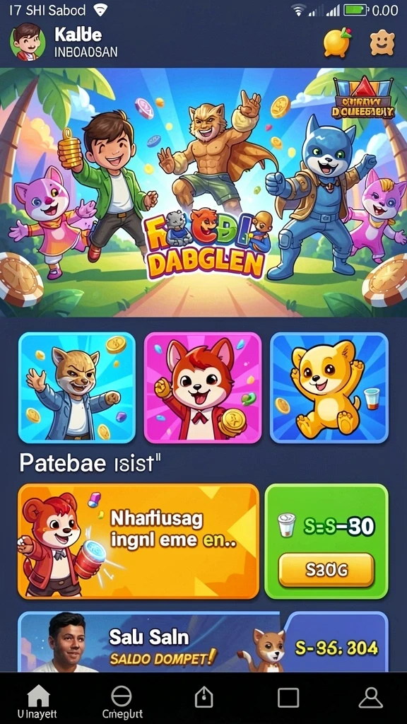 Fitur turnamen yang mengasyikkan dengan hadiah menarik.