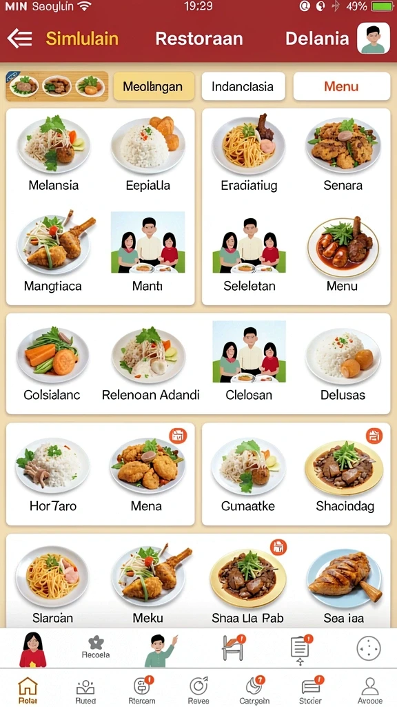 Antarmuka pengguna yang intuitif dan mudah dinavigasi.