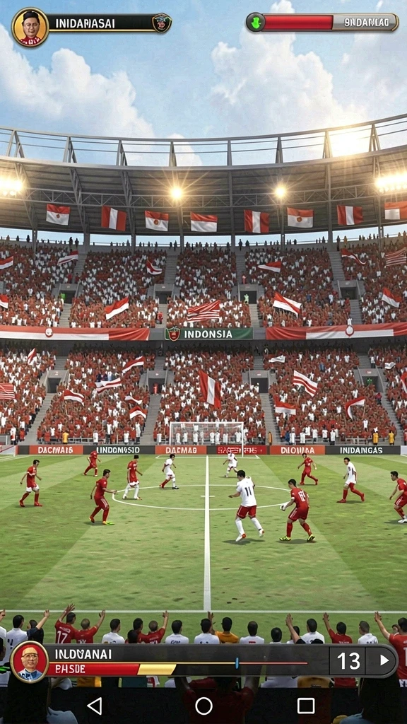 Screenshot memperlihatkan interaksi multiplayer yang seru dan mengasyikkan.