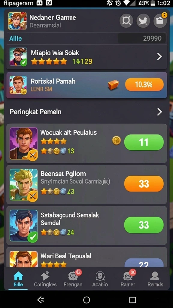 Tampilan antarmuka yang ramah pengguna.