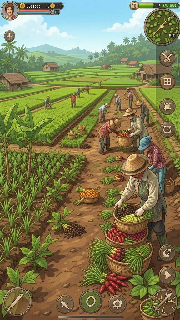 Screenshot menunjukkan berbagai pilihan slot yang tersedia.