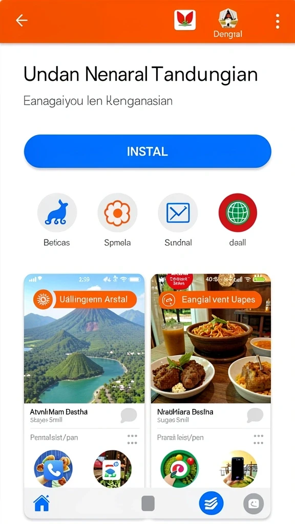 Menampilkan grafis indah dari dunia game.