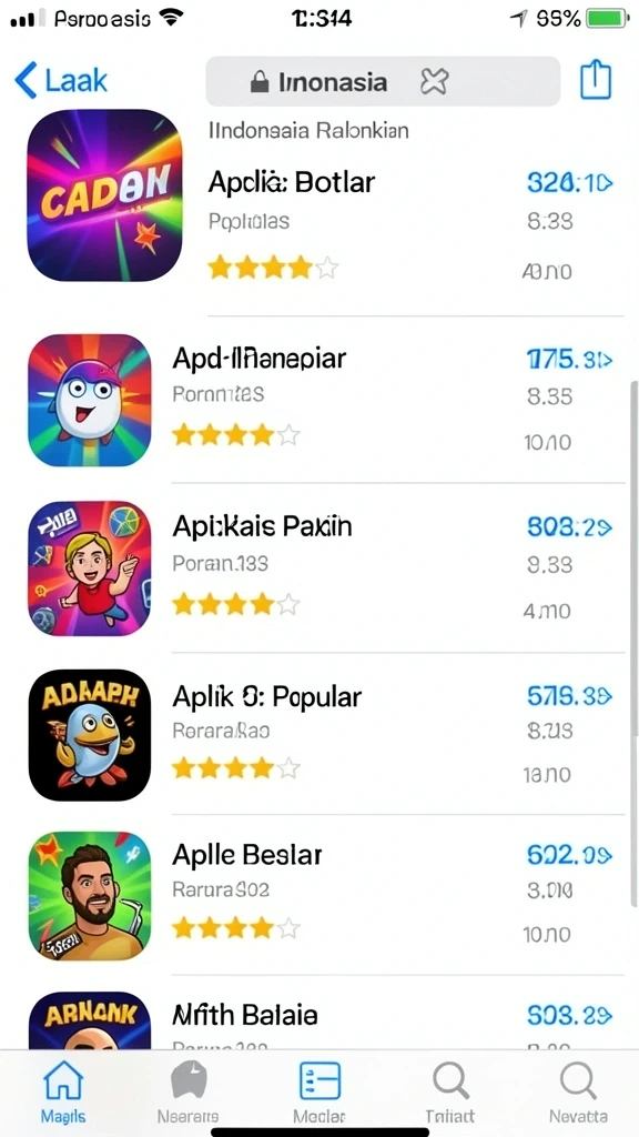 Tampilan antarmuka ULARTOTO yang menarik dan modern.