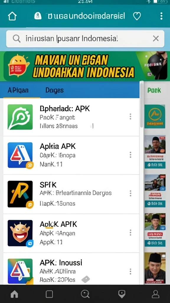Gambar karakter utama dalam aksi melawan musuh.