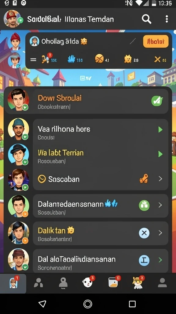 Tampilan antarmuka yang menarik dan mudah digunakan.